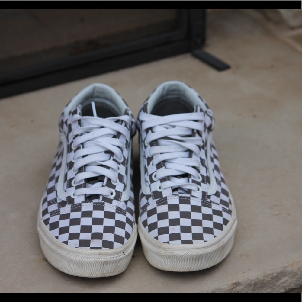Checkered vans